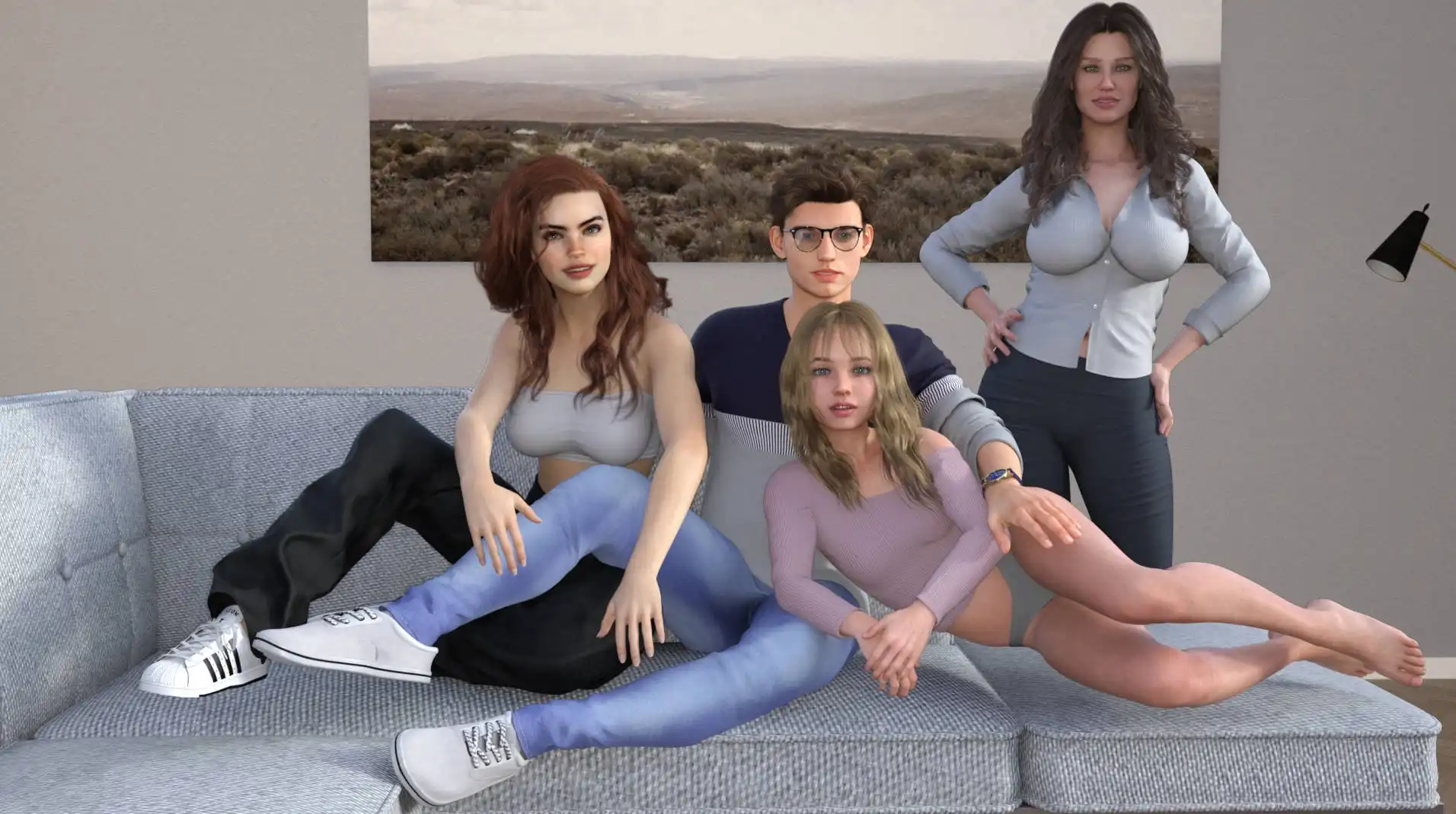 【欧美SLG/动态/汉化】家庭罪孽0.4汉化版【PC+安卓/更新/3.77G】illusion中国i社Steam游戏下载