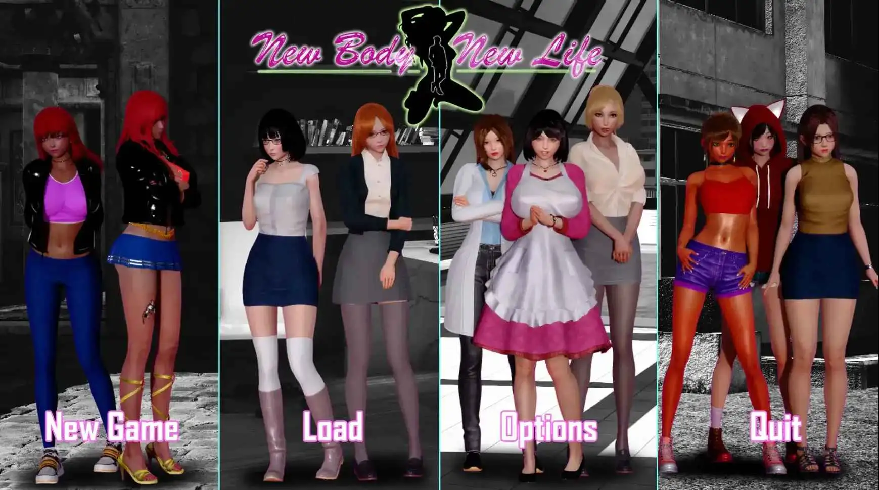 【亚洲SLG/汉化/动态】新身体-新生活重制版v0.17 AI版【PC+安卓/3.92G/更新】New Body – New Life Remake [v0.17]illusion中国i社Steam游戏下载