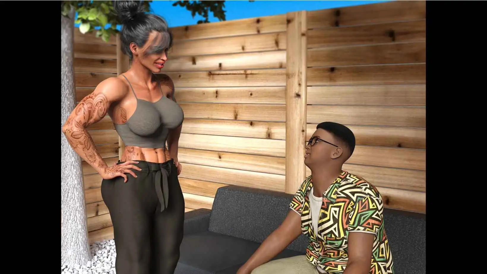 【欧美SLG/汉化/动态】一个女人揭开面纱：米拉v0.1 AI版【PC+安卓/201M/更新】A Woman Unveiled: Mira [v0.1]illusion中国i社Steam游戏下载