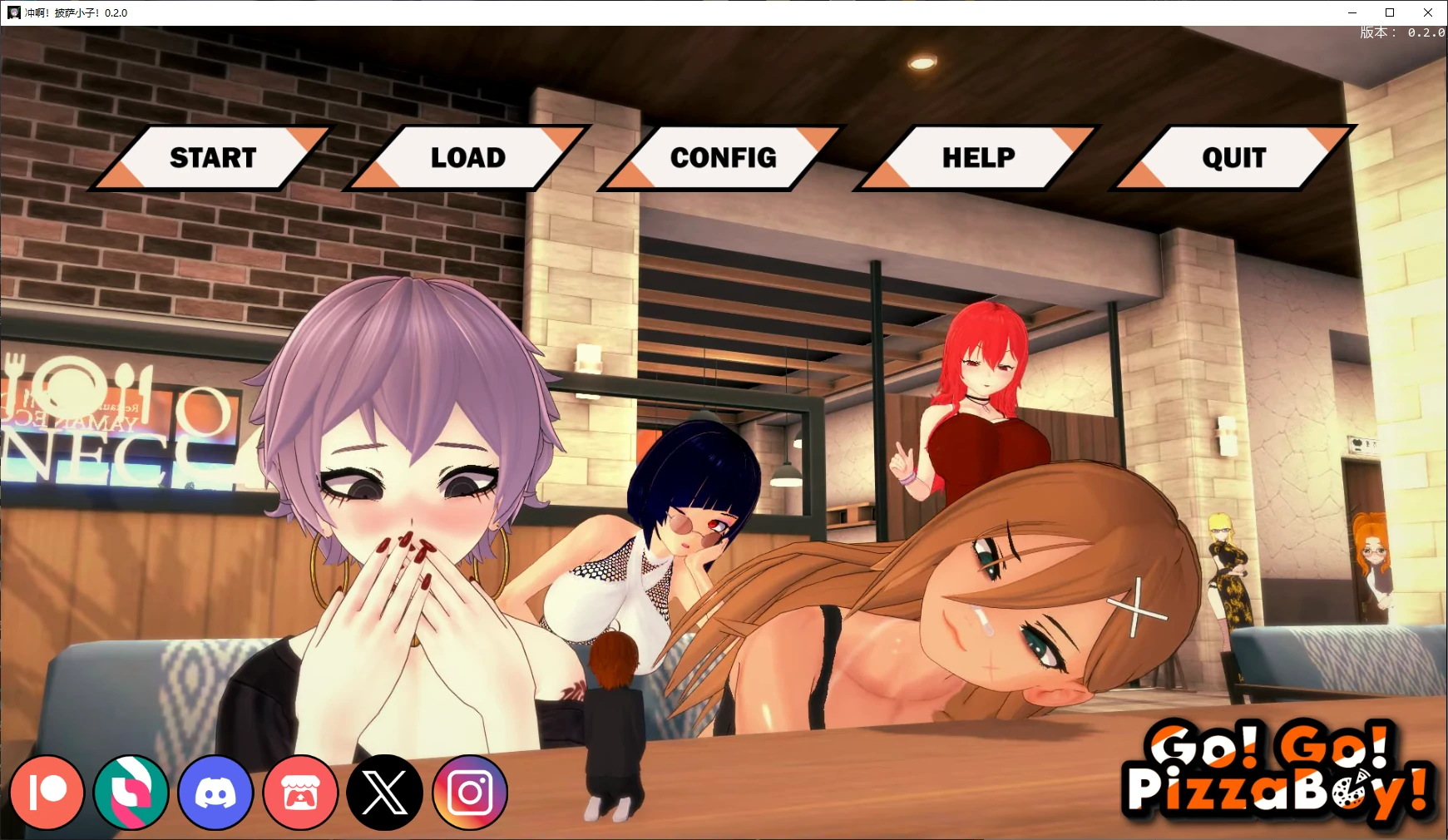 【日系SLG/AI汉化/3D】冲啊披萨小子0.2.1 AI汉化版【PC+安卓/5.7G/更新】Go!Go!PizzaBoy! [v0.2.1]illusion中国i社Steam游戏下载