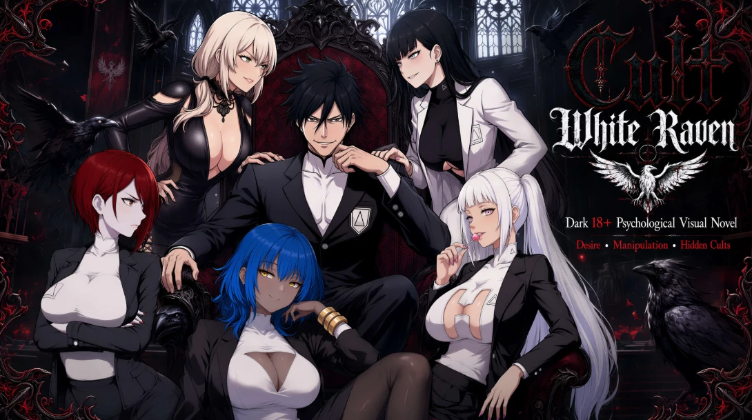 【日系SLG/AI汉化/2D】邪教-白鸦0.3 AI汉化版【PC+安卓/2.5G/更新】Cult: White Raven [v0.3]illusion中国i社Steam游戏下载